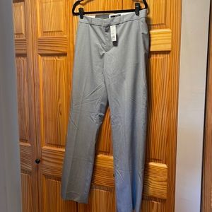 Banana Republic Grey Mid Rise Trouser Leg Sz 8 Logan Brand new